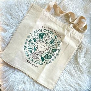 100% Cotton KOS Naturals Tote